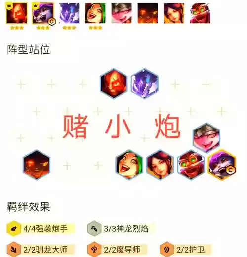 小光炮阵容插图