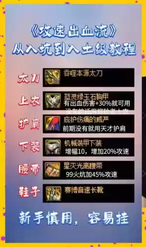 武器攻速装插图