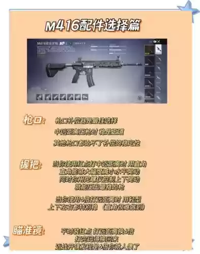 刺激战场武器配件分析插图1