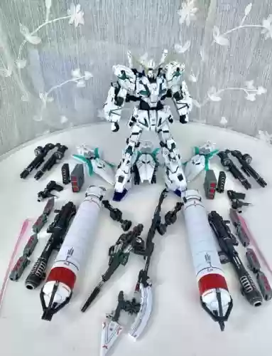 高达独角兽武器组装插图