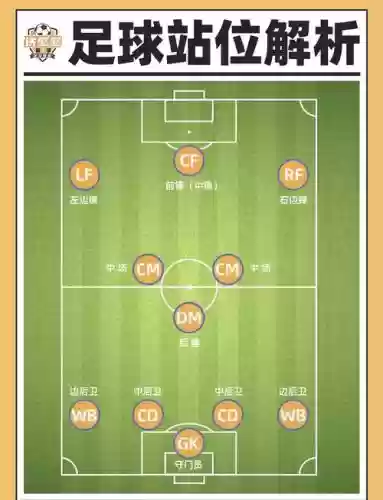 足球阵容排布插图