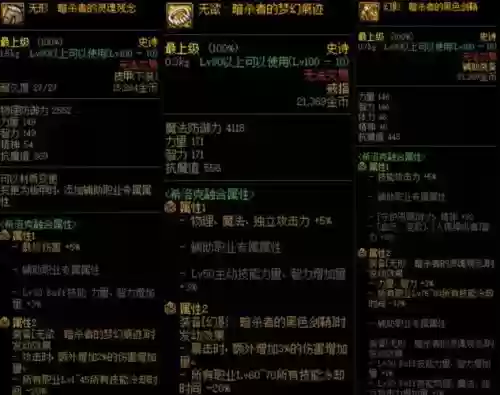国服卢克SS装备属性