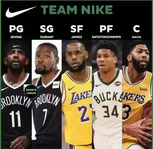 最强nike阵容