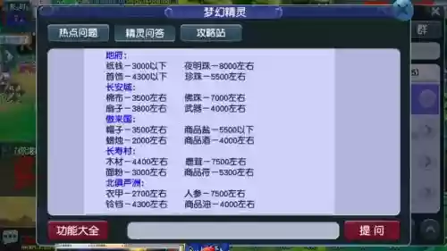 梦幻西游几个人会出精灵，梦幻精灵多少钱插图1