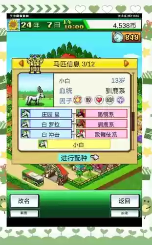 顶级跑马牧场攻略白色，顶级跑马牧场属性全满