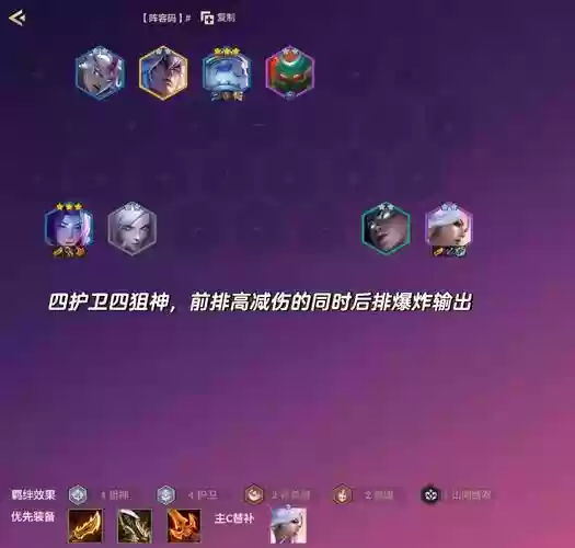 神将护卫队最强阵容搭配，神将护卫队最强阵容搭配攻略插图1