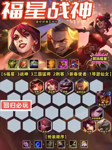 福星阵容怎么搭配，福星阵容怎么搭配最好