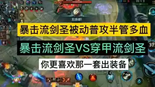 暴击流剑圣和武器，暴击流剑圣和攻速流剑圣插图