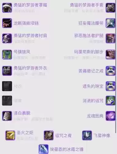 wlk鸟d毕业装备，魔兽世界335鸟德毕业装备插图