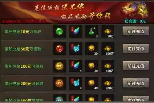 传奇充值送装备怎么获得，传奇送充值的网站插图1