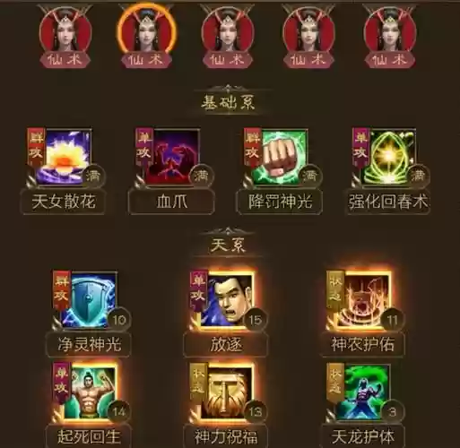 天神谱技能插图