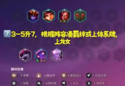 龙王搭配的阵容