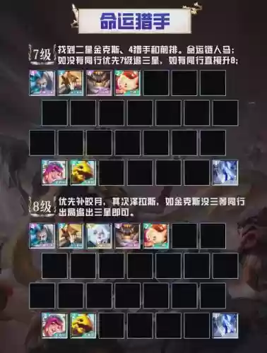 云顶赏金猎人阵容搭配图表，云顶赏金猎人是什么职业插图