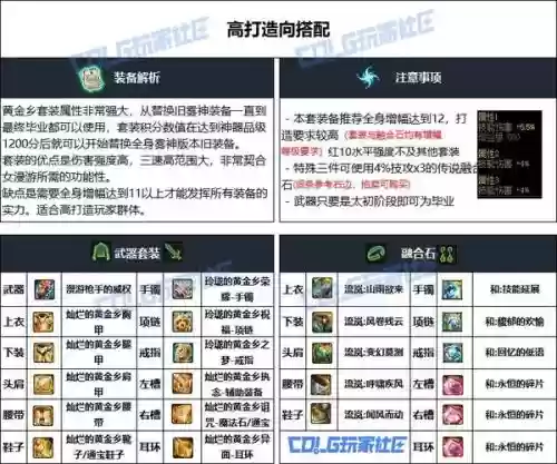 漫游普雷装备选择，漫游装备搭配100插图1