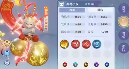 梦诛宠物技能，梦诛神兽进阶
