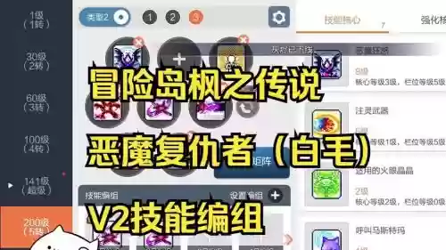 冒险岛白毛输出技能，冒险岛白毛有无敌技能吗插图