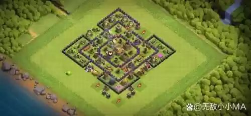 部落冲突八本外国阵容搭配，部落冲突八本大本外置阵型